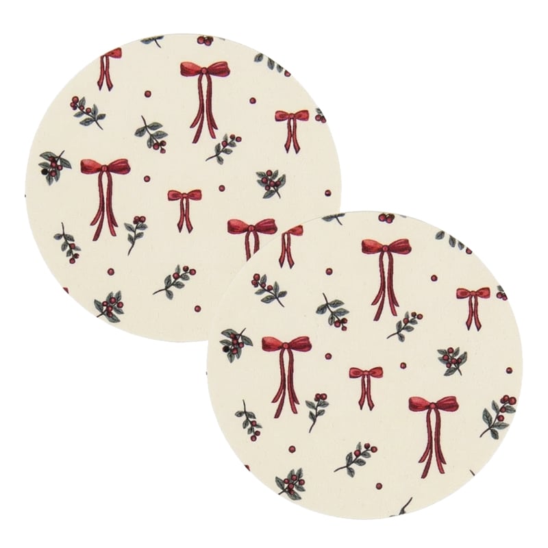Etikett Winter Bows & Berries Rosett