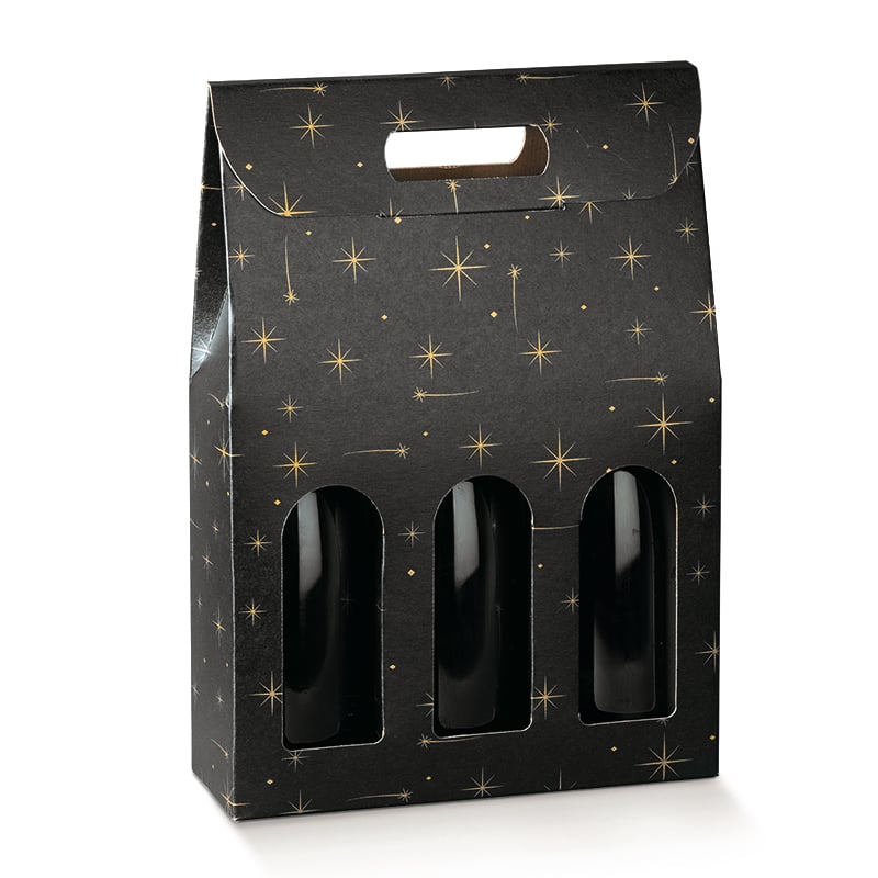 Flaskeeske Constellation sort med vindu - 2