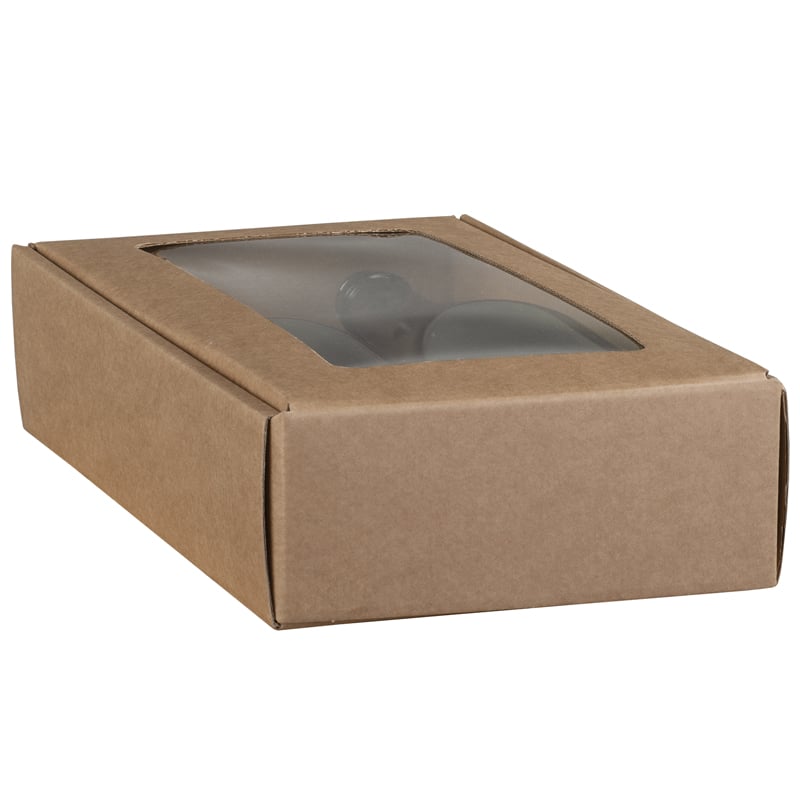 Eske for flasker med vindu liggende natur - 2