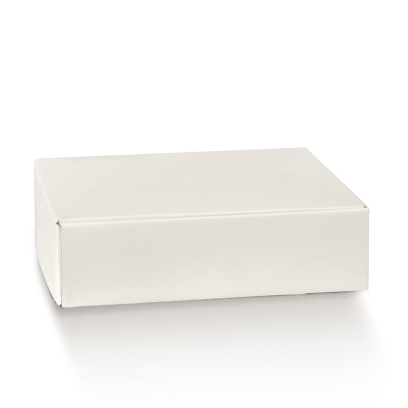 Eske til flasker Fibra hvit med linstruktur - 3