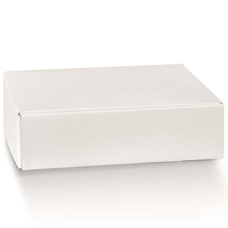 Eske til flasker Fibra hvit med linstruktur - 2
