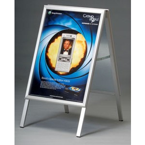 Gateplakat a-stativ - 2