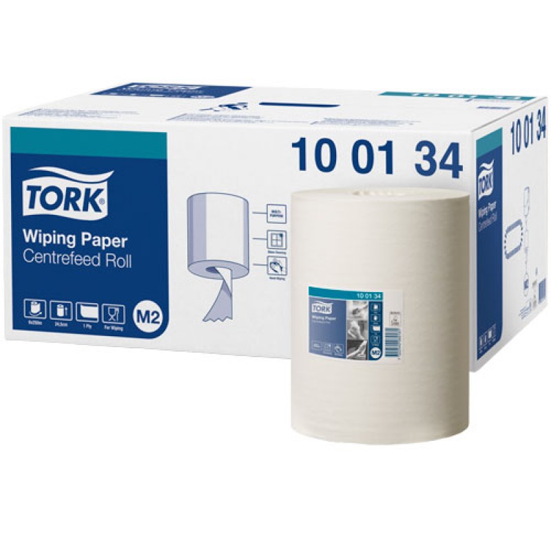 Tork Avtørkingspapir - Stor rull M2 - 1