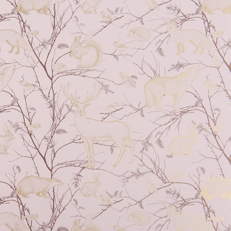 Gavepapir Golden Forest - 1
