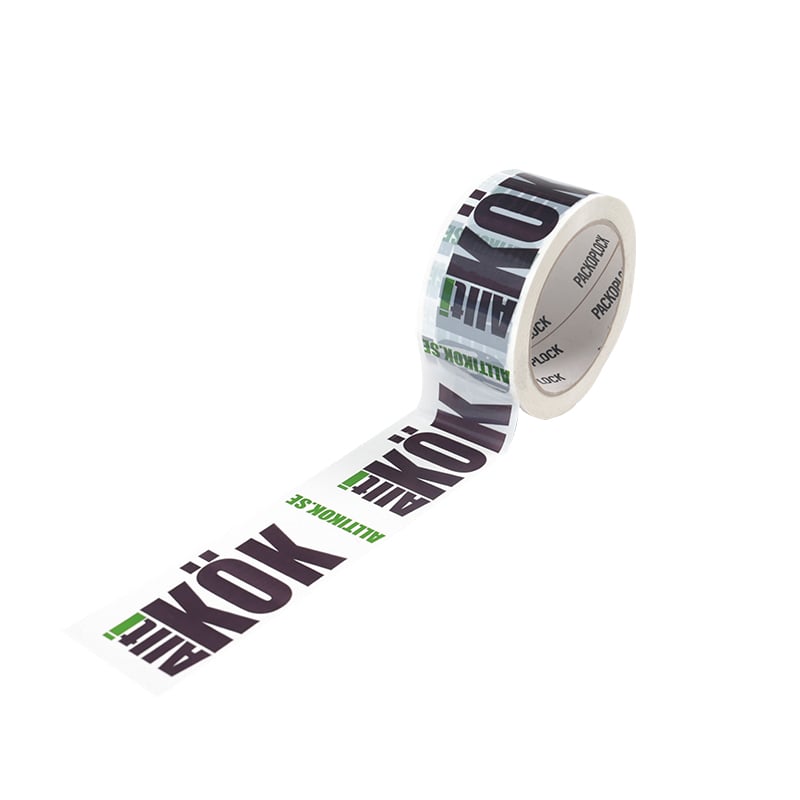 Pakketape PP Hotmelt - hvit, brun & transparent tape - 1