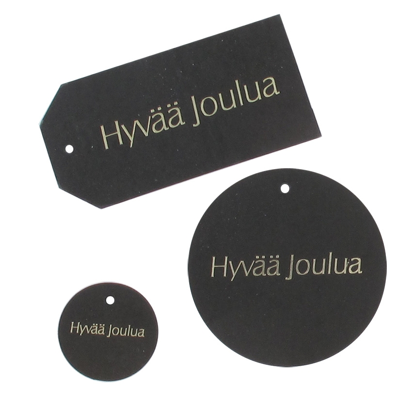 Hengeetikett Hyvää Joulua sort SALG - 2