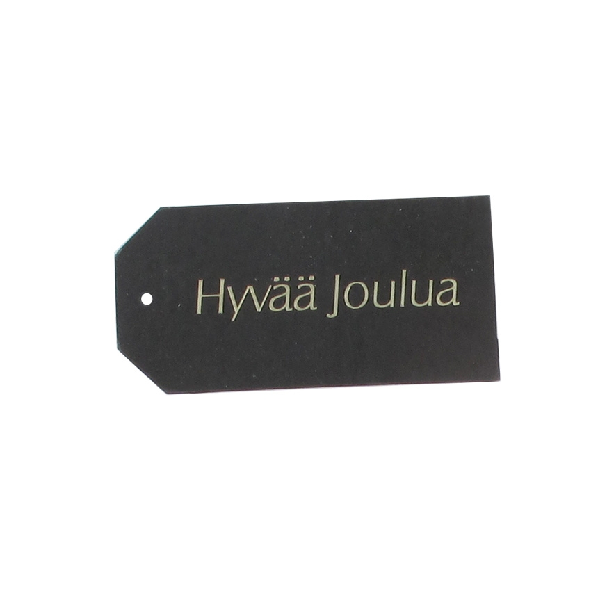 Hengeetikett Hyvää Joulua sort SALG - 1