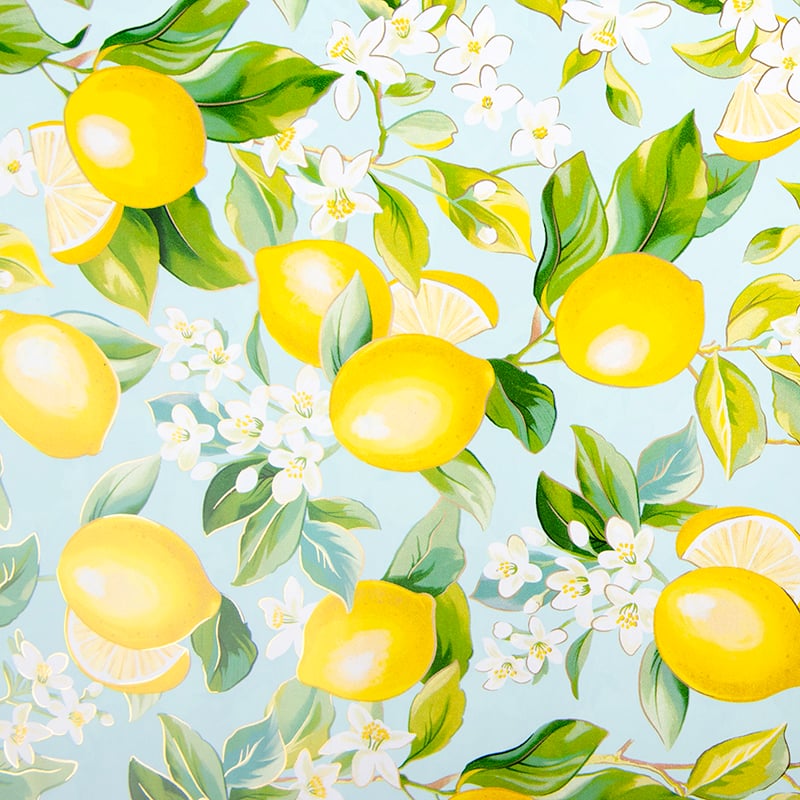 Gavepapir Lemon Branches - 1