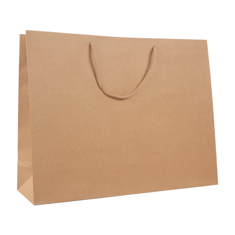 Papirpose lux natur kraft matt - 5