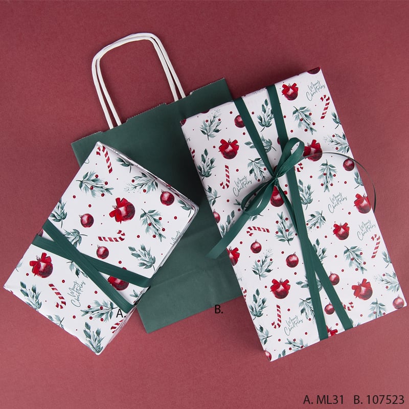 Julepapir Magisk Julglans - 2