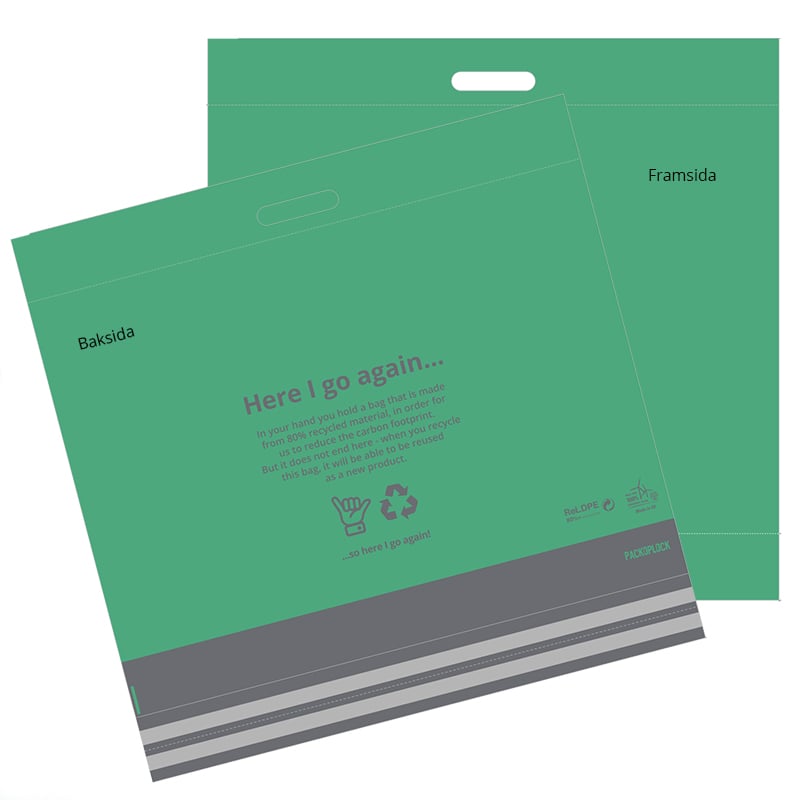 E-handelspose/postordrepose i resirkulert plast - 6