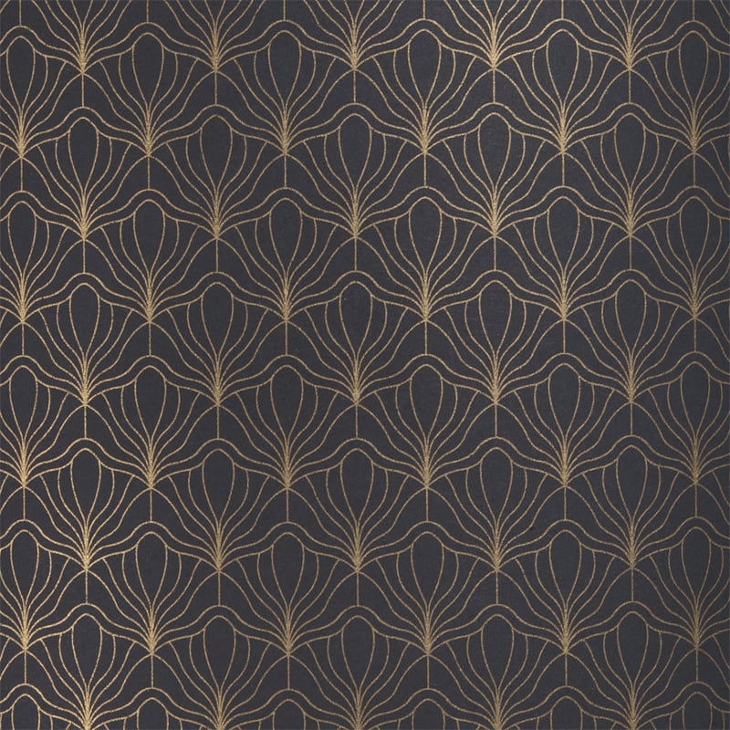 Gavepapir Modern black/gold - 1