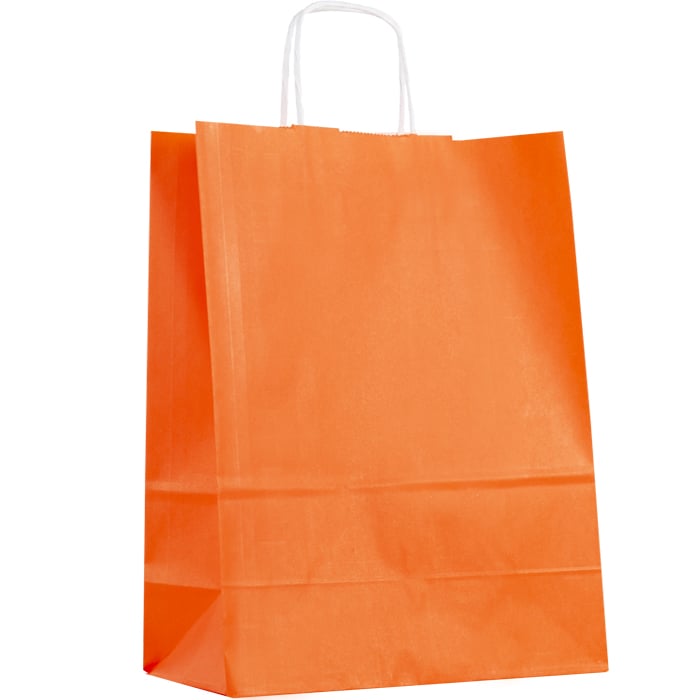 Papirpose Luma Orange - 1