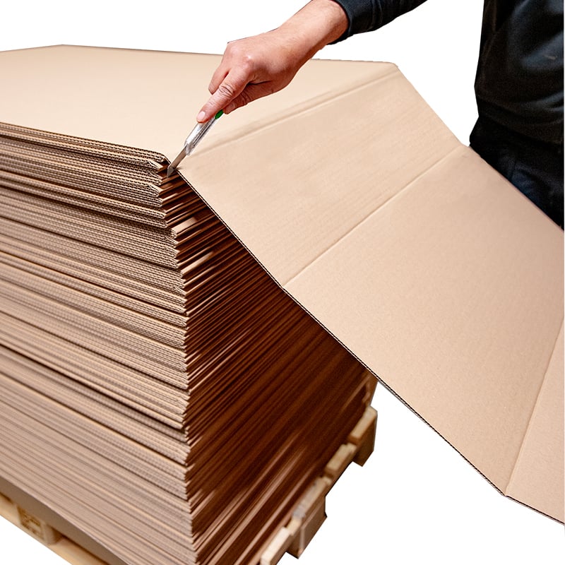 Fanfold av bølgepapp - 3