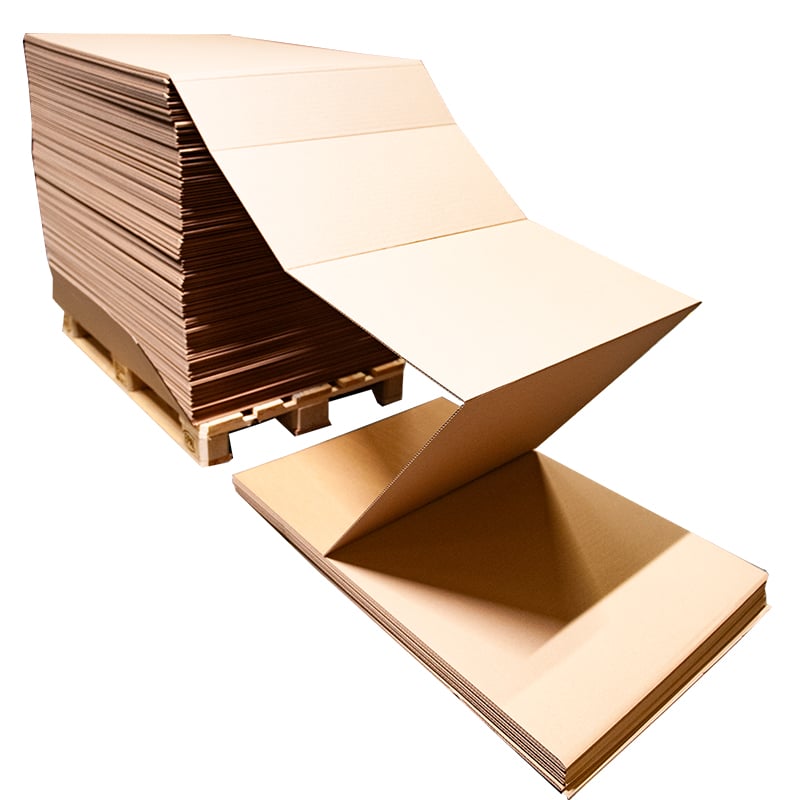 Fanfold av bølgepapp - 2