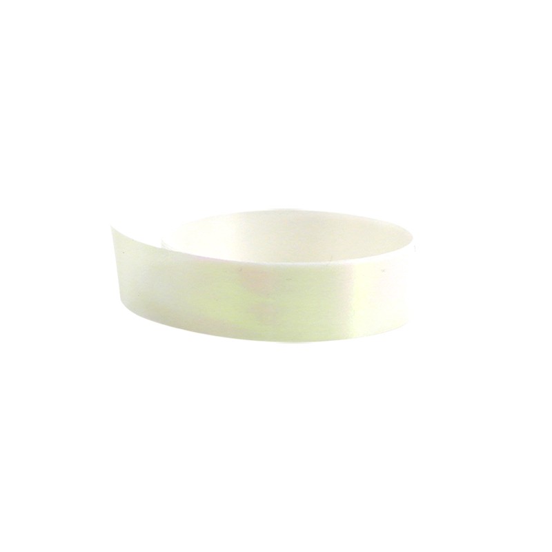 Polyband perlemor hvit - 1