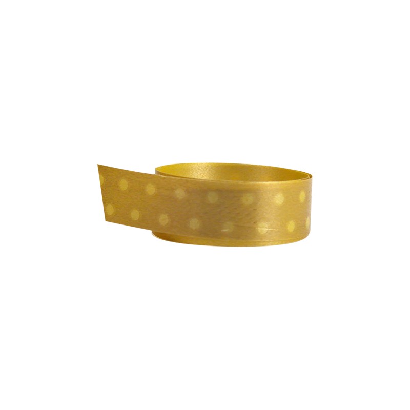 Polyband prikk gull - 1