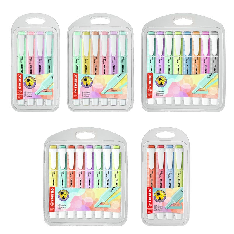 Stabilo Swing Cool Overstrykningspenn Pastell - 1