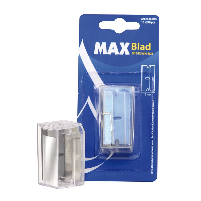 Blad Klikkskrape Max 10-pack - 1