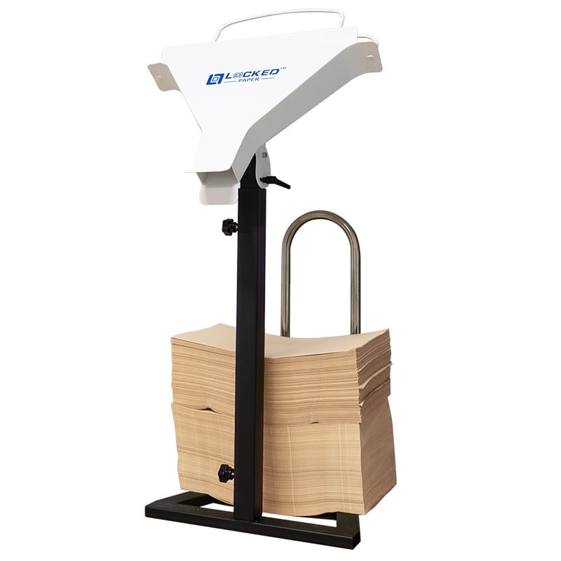 Locked Paper® Papierkrøller LP-VM1 for Pakkepapir - 2