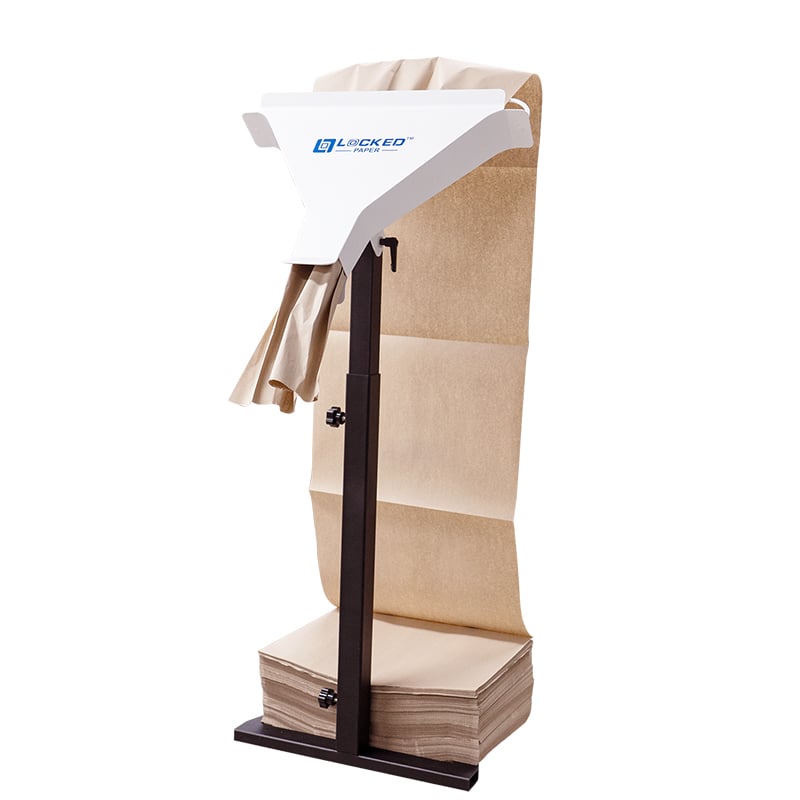 Locked Paper® Papierkrøller LP-VM1 for Pakkepapir - 1