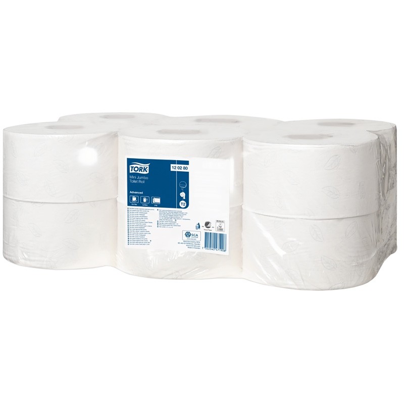 Tork Toalettpapir Advanced Mini Jumbo T2 - 1