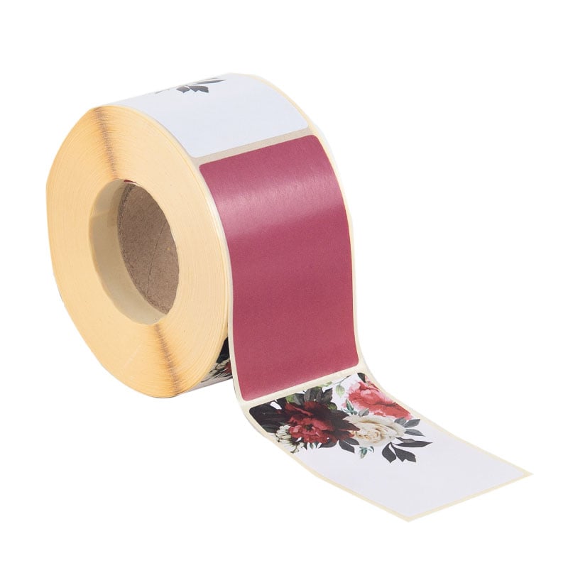 Gaveetikett Wild Bouquet White - 1