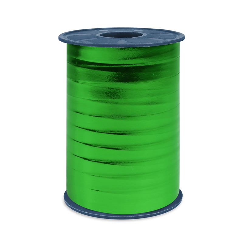 Polybånd metallic grønn