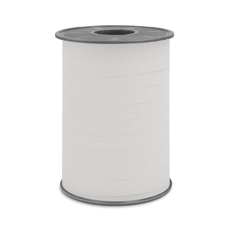 Polybånd matt hvit Nyhet!