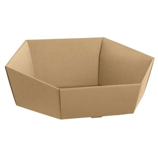 Gavebrett hexagon natur - 1