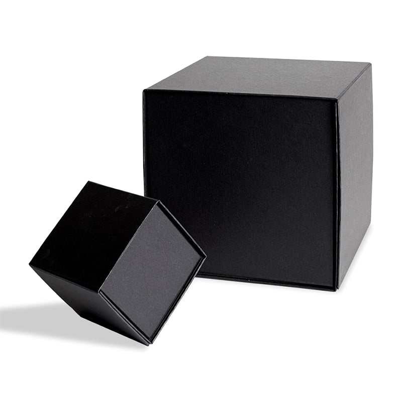 Gaveeske lux sort  kubisk med magnetlukking - 1