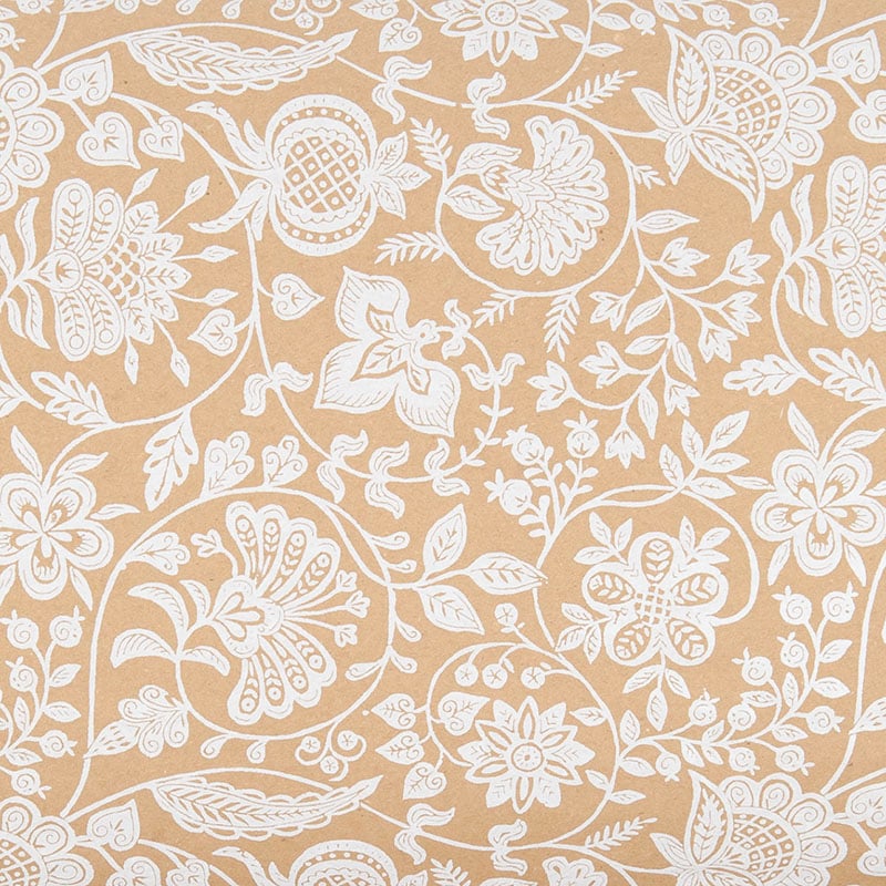 Gavepapir Florenz white - 1
