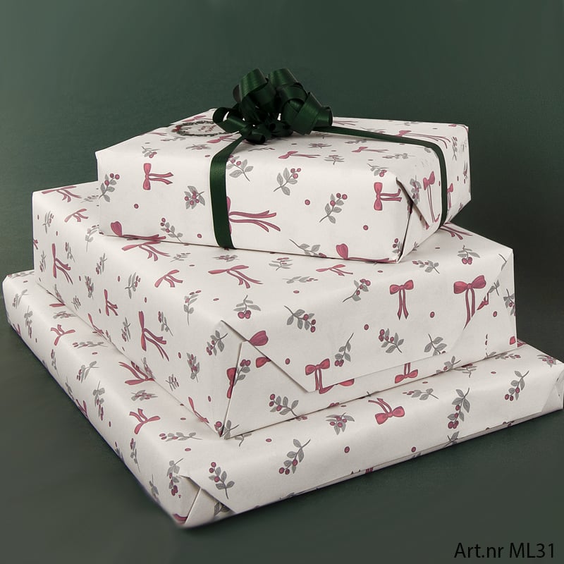 Julepapir Winter Bows & Berries - 2