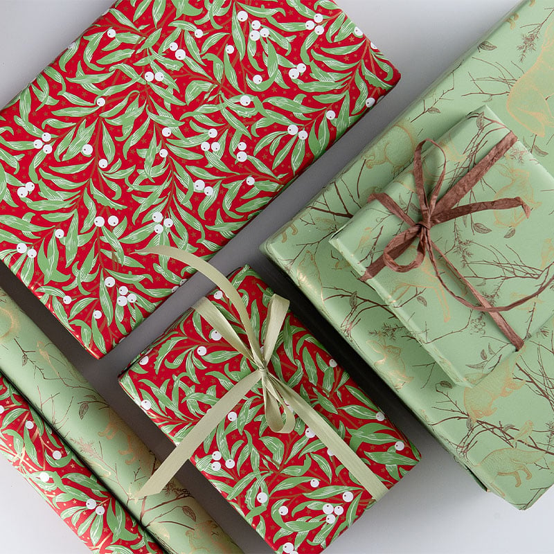 Gavepapir Nordic Nature Green - 3