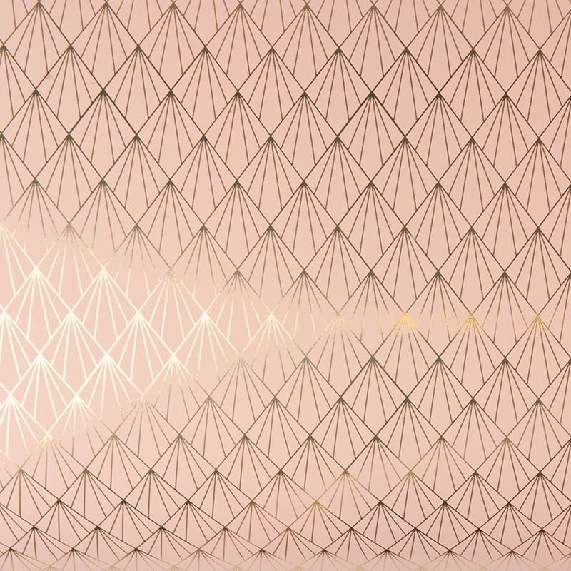 Gavepapir Coral Gold - 1