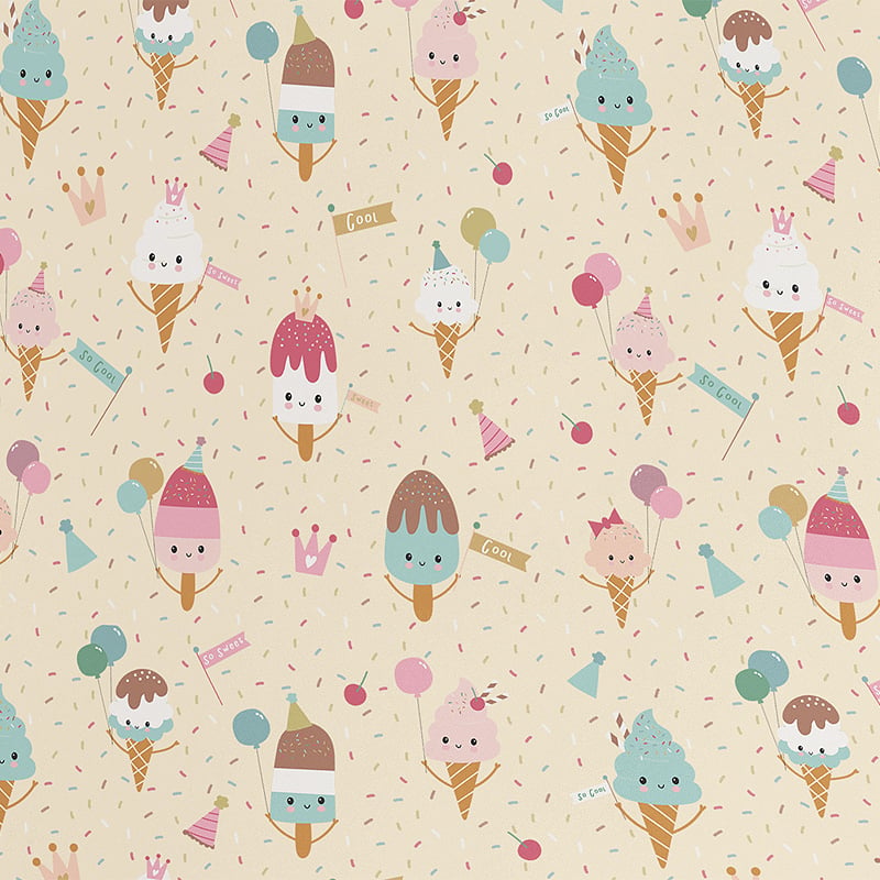 Gavepapir Ice Cream Party - 1