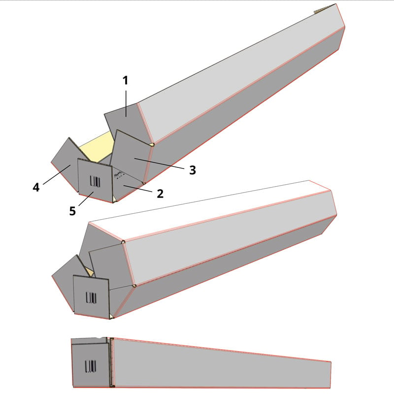 Lange esker & omslag - 3