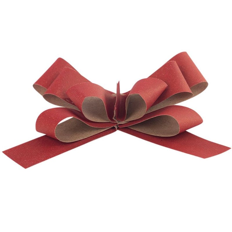 Rosett sommerfugl Recyceled rød - 4
