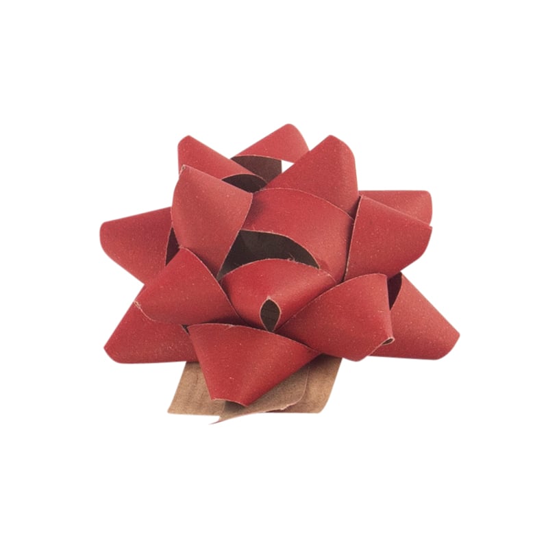 Rosett Papir Recycled rød - 2