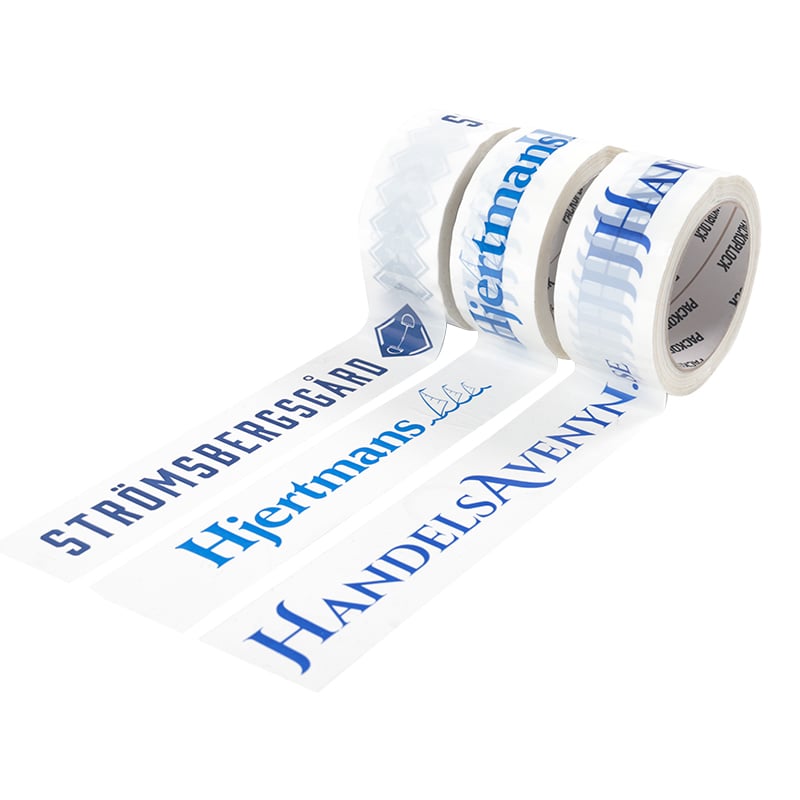 Pakketape PPA Low Noise - hvit, brun & transparent tape - 2