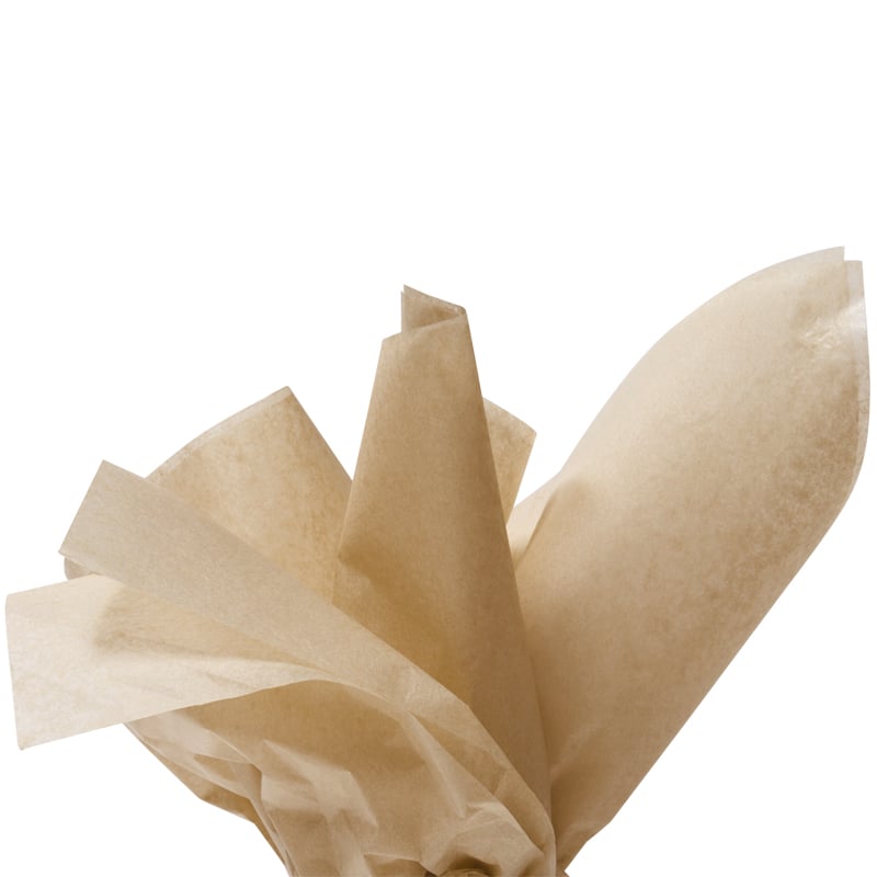 Farget silkepapir kraft