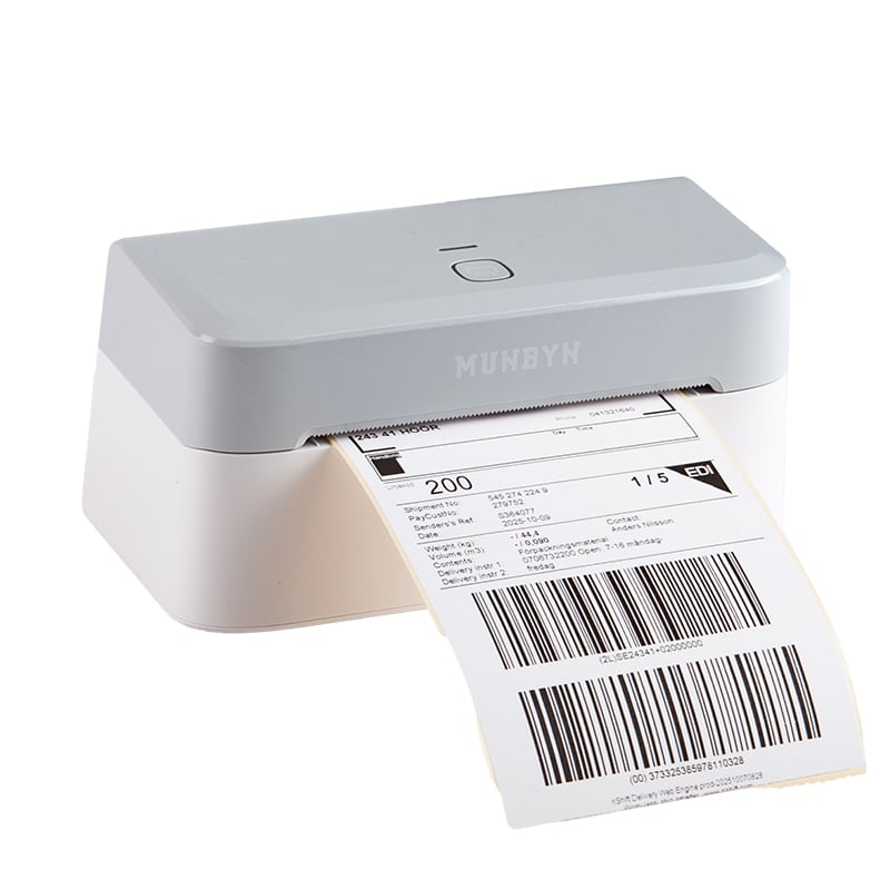 Fraktetikettskriver Direkte termisk USB + Bluetooth - 1
