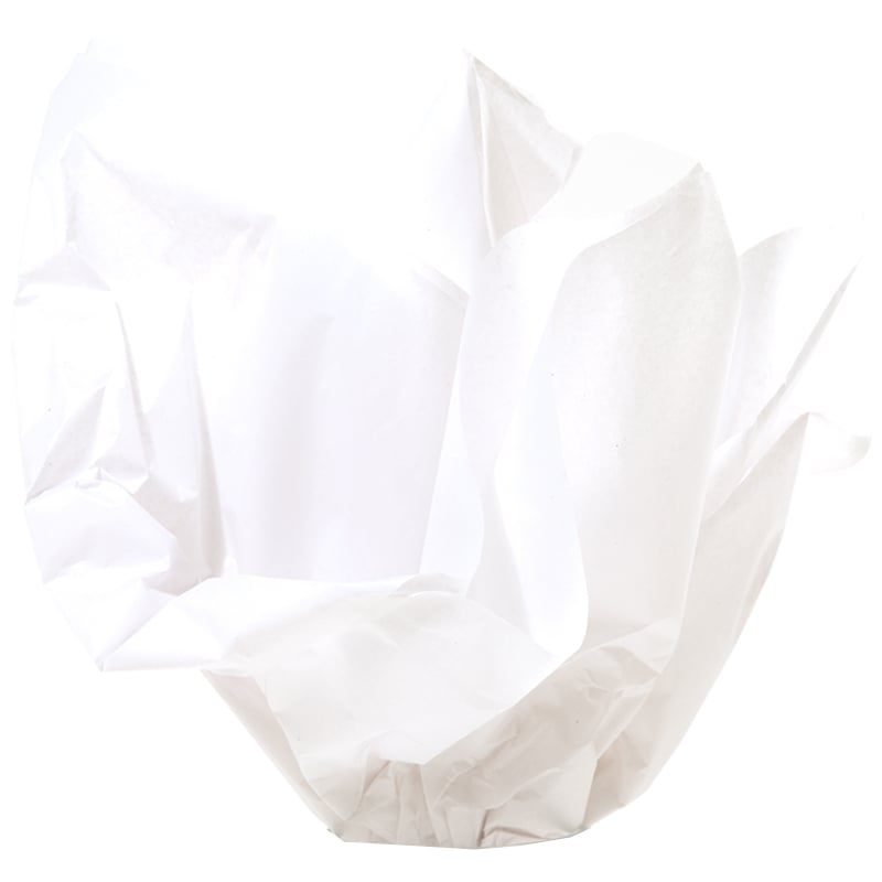 Silkepapir hvitt på ark - 3