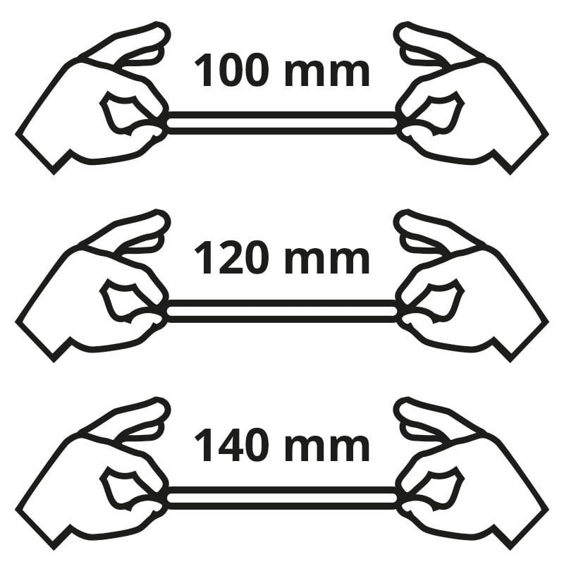 Presangsløyfe elastisk tekstil sølv - 3