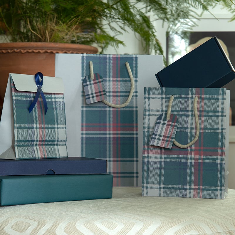 Presentpose Tartan SALG - 4