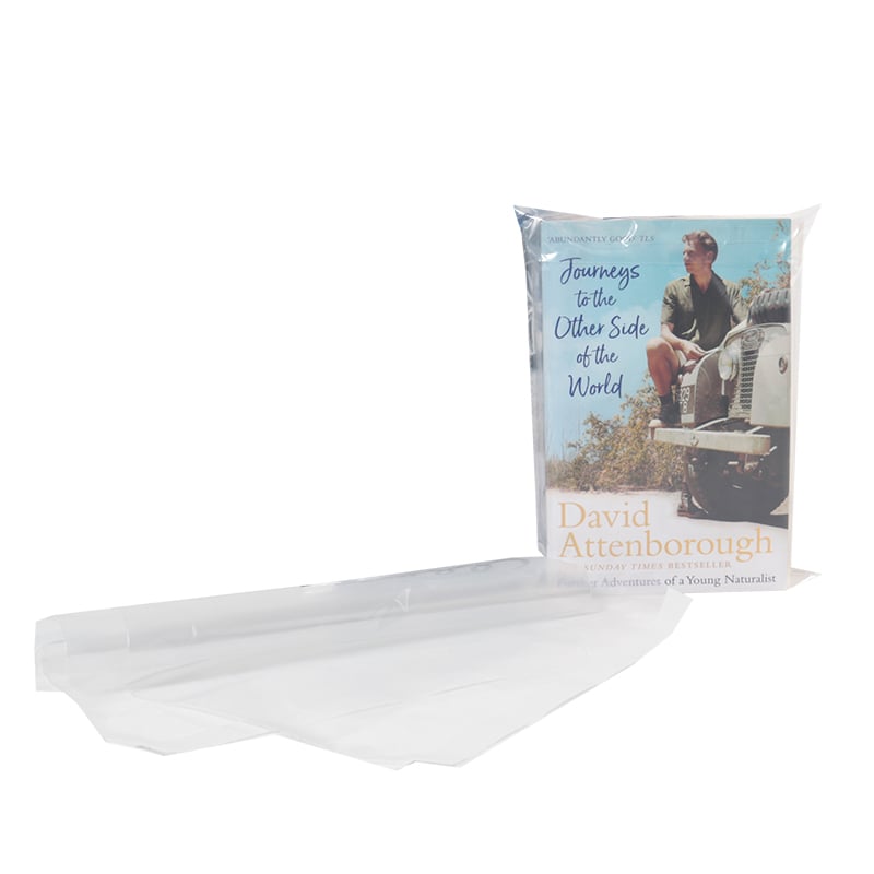 Transparent plastkonvolutt med permanent forsegling - 1
