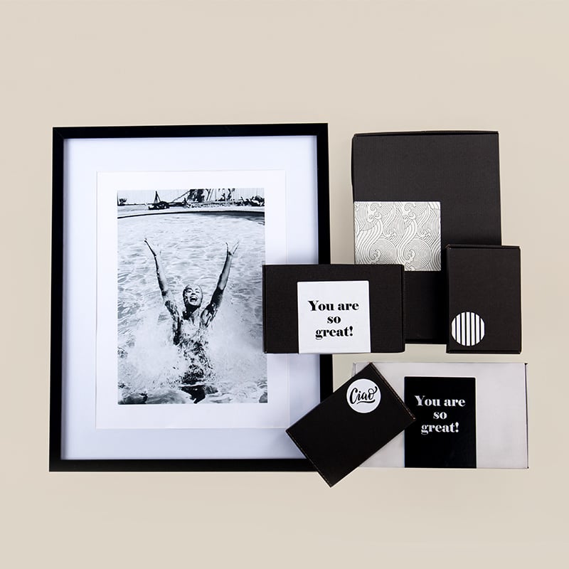 Etikett Venice Black "stripete/ciao" - 3