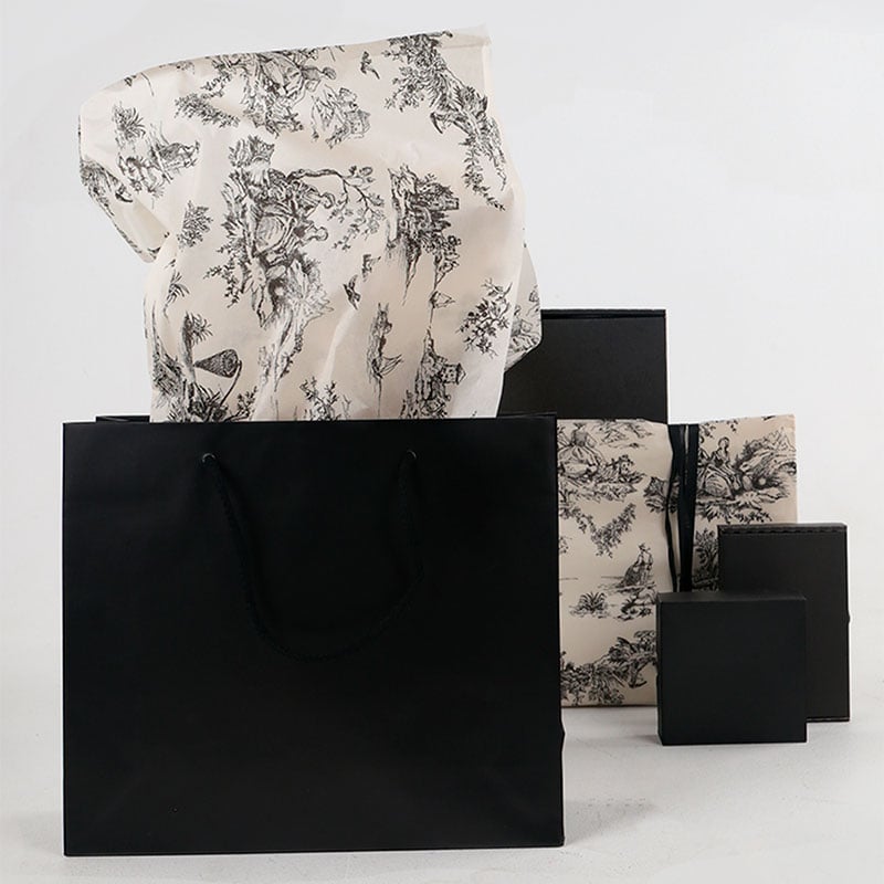 Silkepapir Black Toile - 3