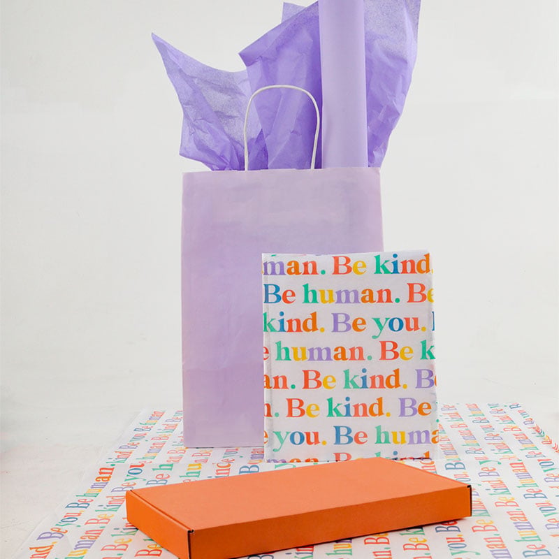 Silkepapir Be Human - 2