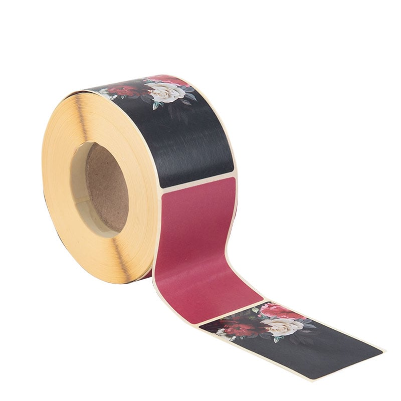 Gaveetikett Wild Bouquet Black